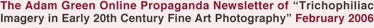 The Adam Green Online Propaganda Newsletter